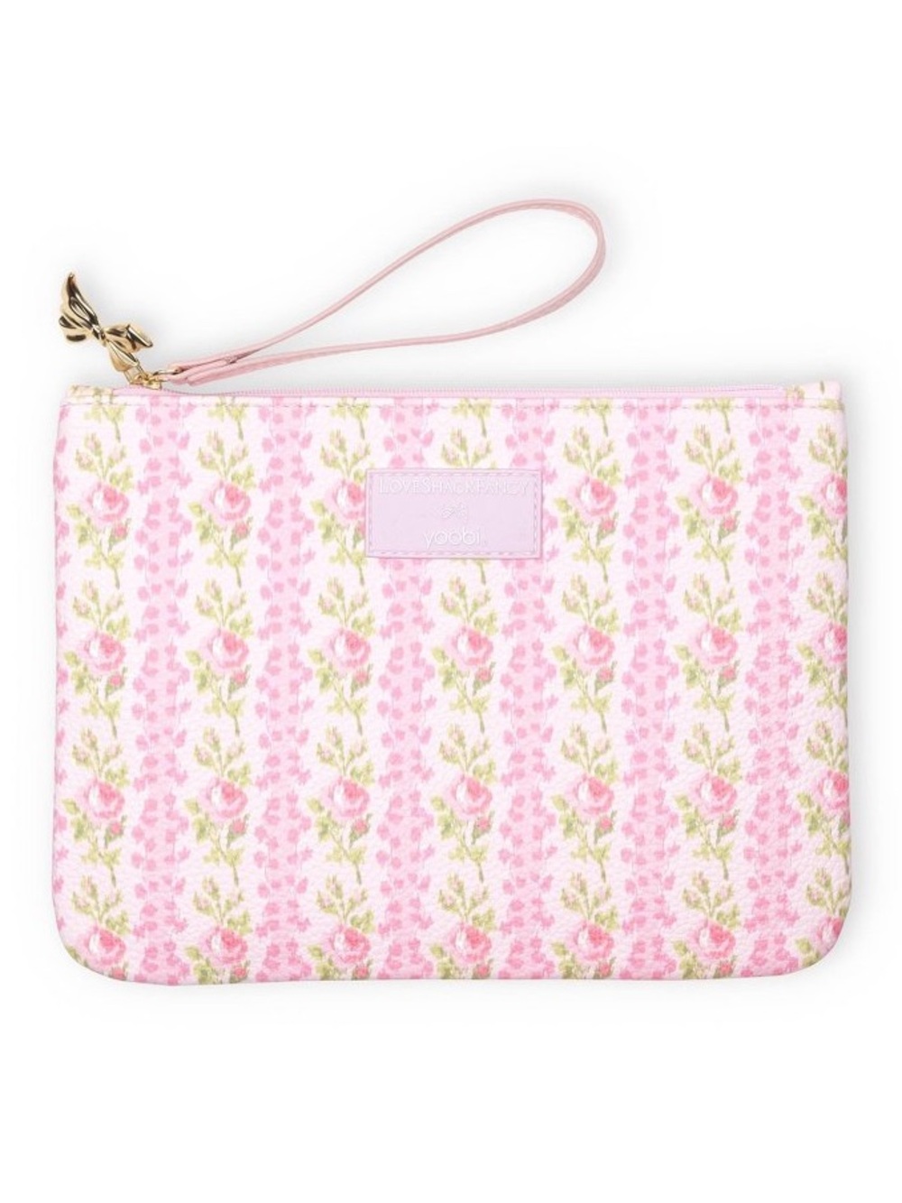 IN-HAND | LoveShackFancy x Target Yoobi Blooming Heirloom Flat Zip Pencil Case